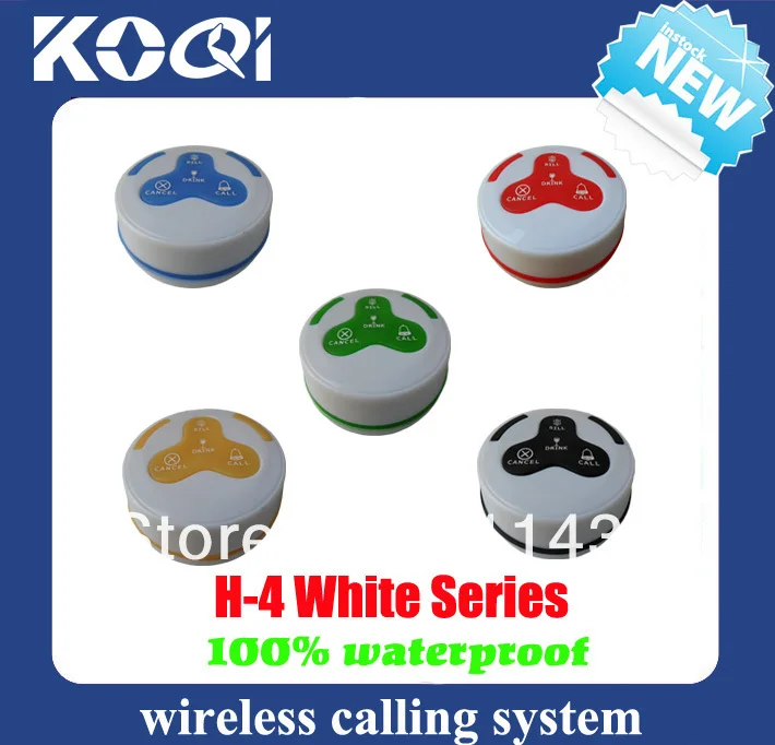 Официантная система вызванная сервисом заказа в ресторане (6 часы-пейджер + 40