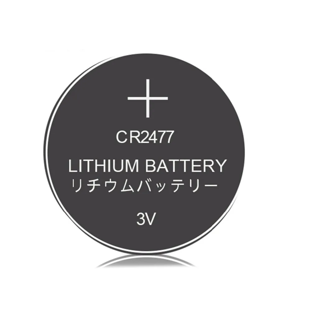 CR2477 литиевая Кнопка монета 1 шт. 3 в 1050 мАч батарея DL2477 ECR2477 LM2477 KCR2477 CR 2477 для часов калькулятор фонари