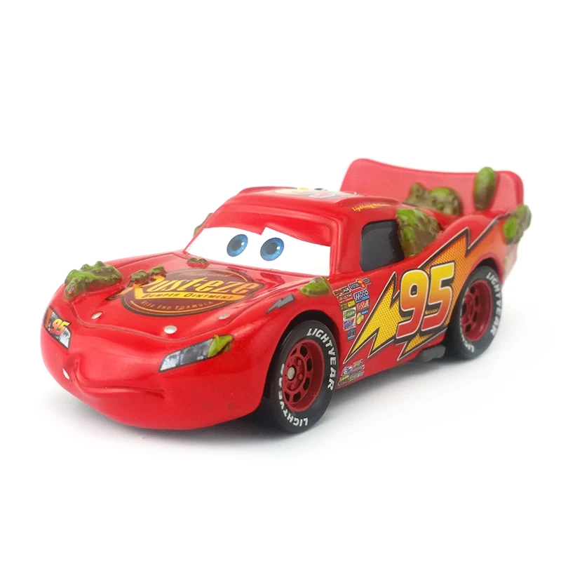 Disney Pixar Автомобили № 95 кактус Молния Маккуин металла литая Игрушка автомобилей