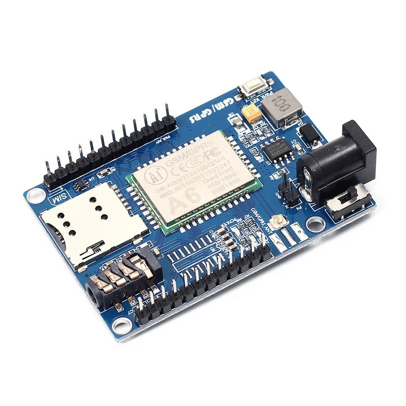 Модуль SIM900A GSM GPRS антенна IPEX Интерфейс DC 5 9 в вход 6*4 см для Arduino совместимый STM32 51 MCU