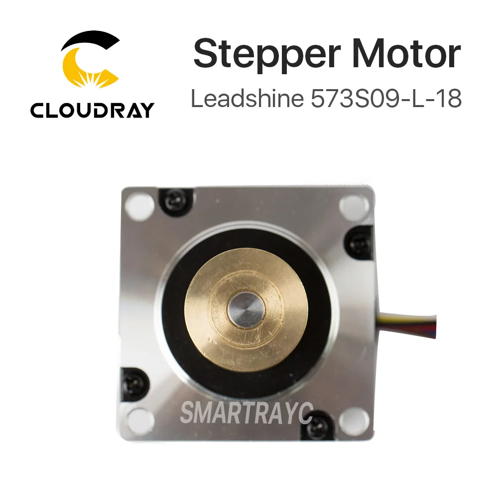 Cloudray Leadshine 3 фазы шагового двигателя 573S09-L-18 для NEMA23 3.5A Длина 50 мм вал 6,35 мм