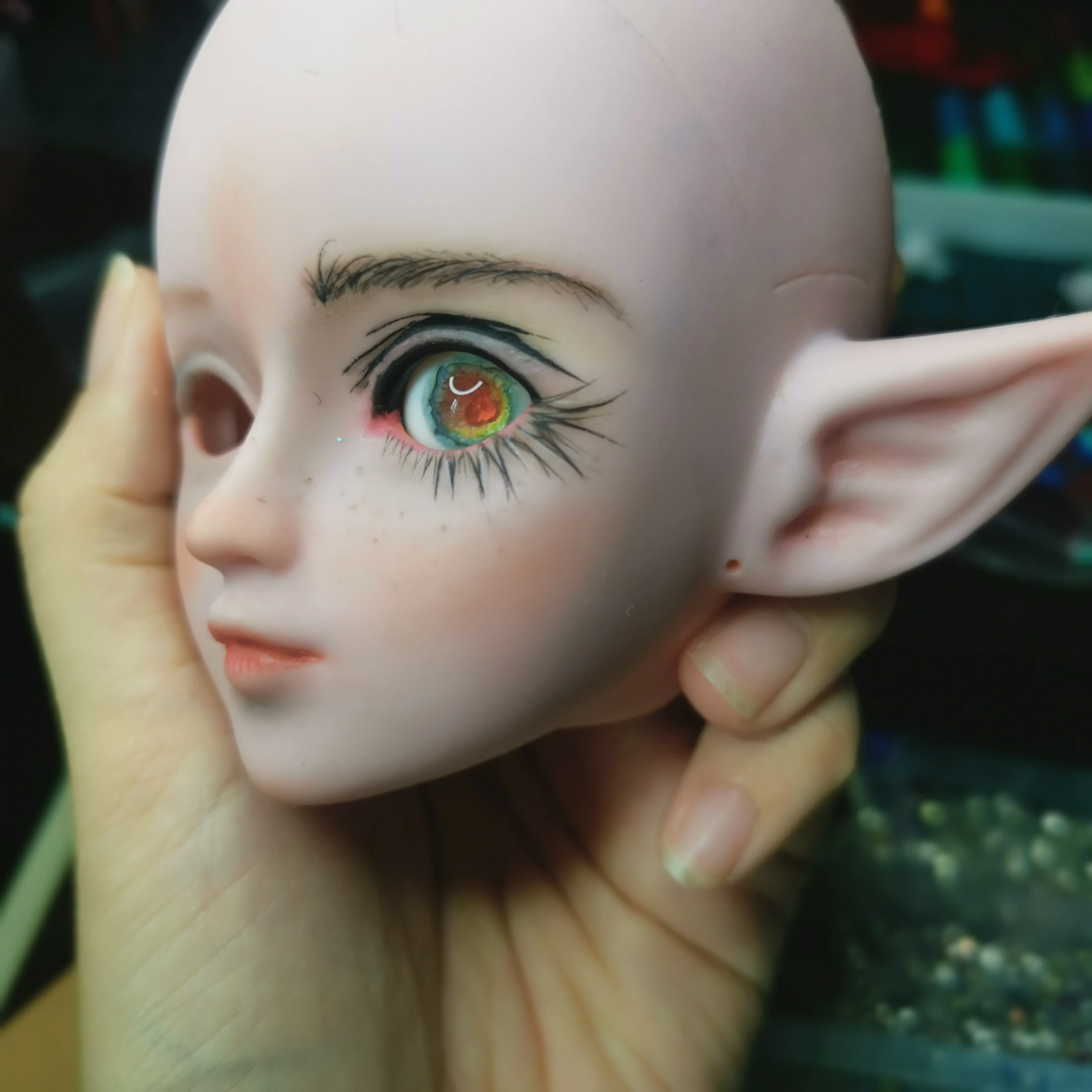 Глаза BJD из смолы глаза желтые зеленые радужные красные для 1/3 1/4 1/6 bjd LUTS DOD MSD SD AS DZ