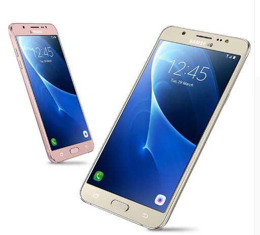 J7(6) samsung Galaxy J7() J7108 две sim-карты LTE мобильный телефон Восьмиядерный 5,5 дюймов 16 Гб rom 3 Гб ram разблокированный смартфон