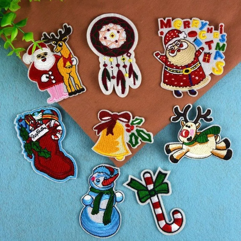 1 шт. Алмазная вышивка патчи комплект рождественской одежды для серии