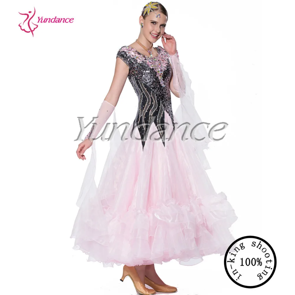 Fashion New Diamonds Sequin Ballroom Dance Dresses B-13127