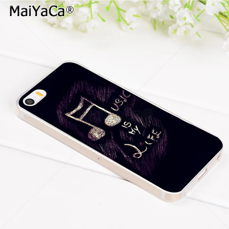 Чехол для телефона MaiYaCa Music lover подарок классные барабаны гитара музыка Note iPhone 8 7 6