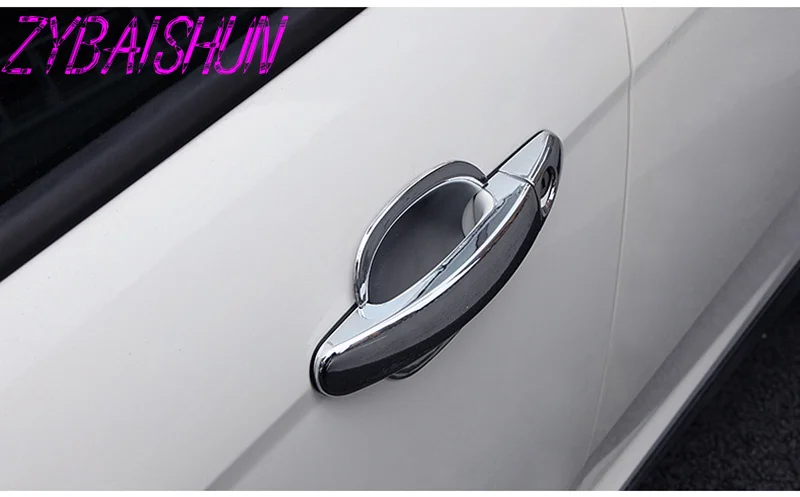 Хромированная крышка ручки двери ZYBAISHUN украшение для 2012 Ford Focus 2013 Kuga