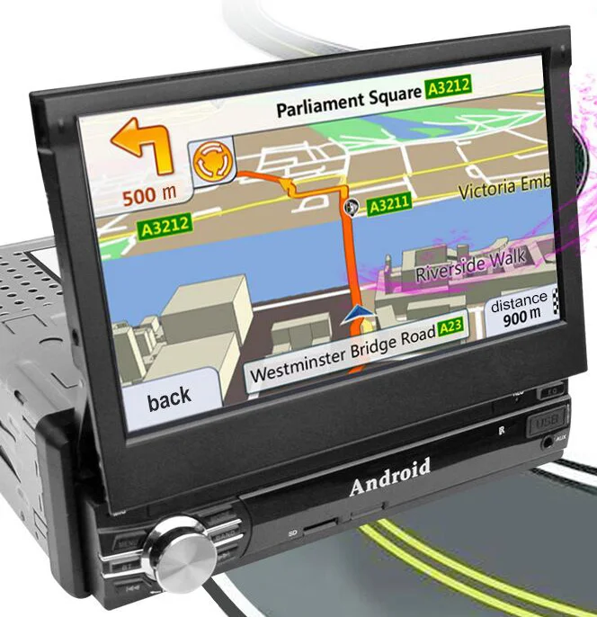 1 Din Android 6 01 Автомобильный мультимедийный авто радио dvd плеер gps с 7 дюймов