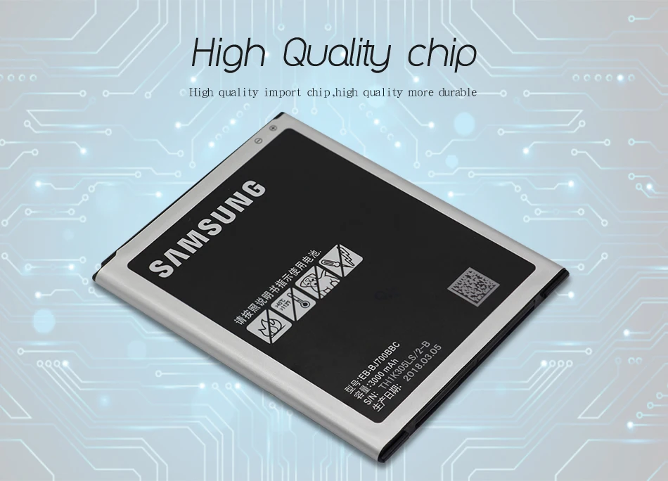 Samsung телефон Батарея EB-BJ710CBC 3300 МА-ч для samsung Galaxy J7 Edition J710 J710F J710FN J710M J710H J7 DUOS
