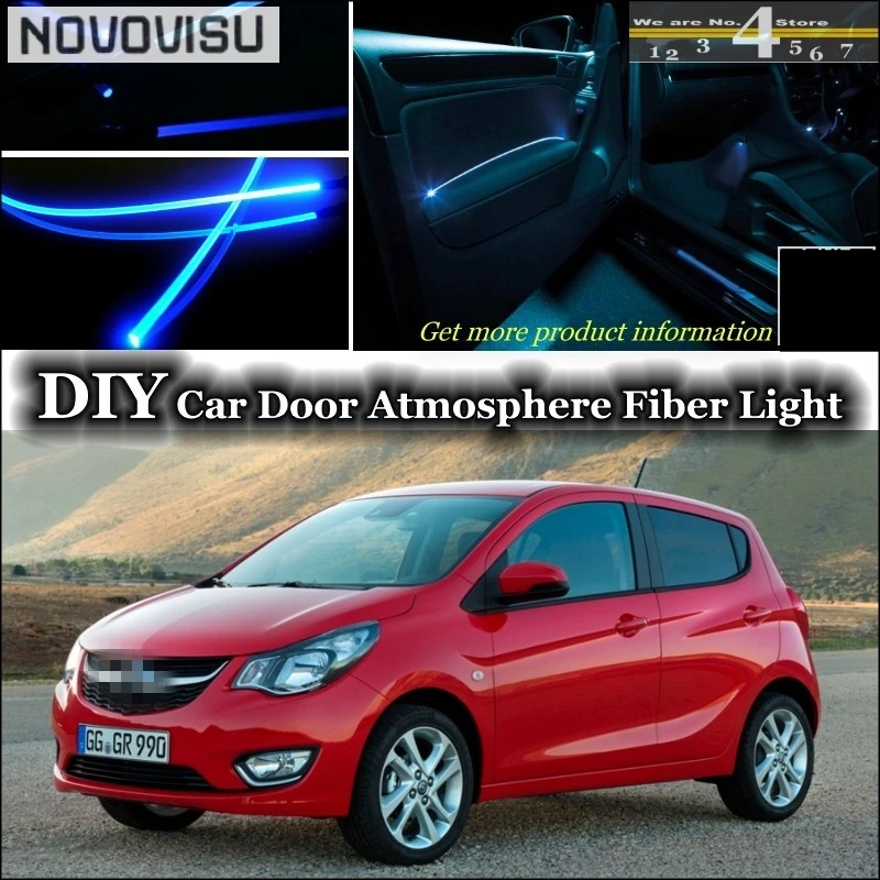 NOVOVISU для Opel Karl внутренний светильник окружающей среды настроенный атмосферный