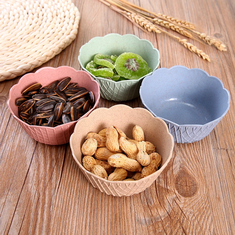 5 цветов Детские миски для мороженого чашки парные десертные закуски салат