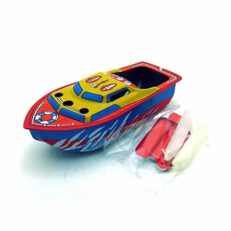 Свеча Паровая Мощная лодка винтажное научное образование оловянные игрушки для