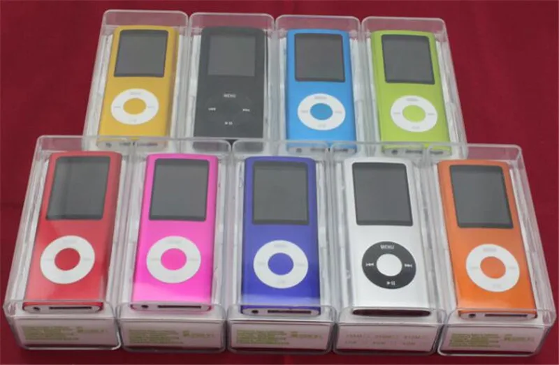 1," TFT lcd Mp3 музыкальный плеер fm-рекордер с внешней вставкой 8G TF слот HIFI Sport Walkman Aux muziek цифровые плееры+ ридер