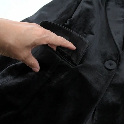 Модные брючные костюмы для женщин весенний новый высококачественный бархатный