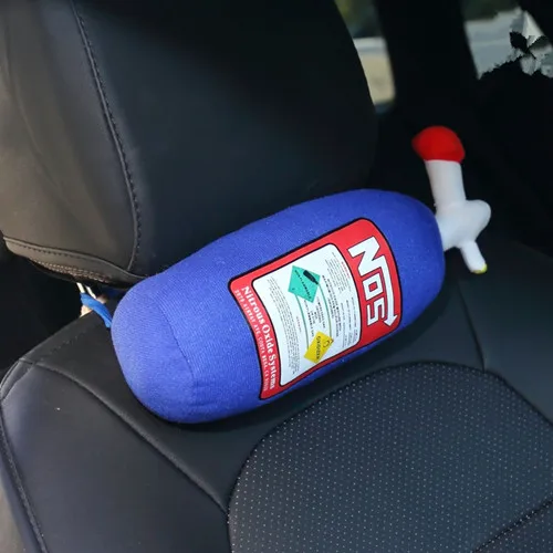 NOS Автомобильная подушка, подголовник для автомобильного сиденья, NOS coussin voiture, автомобильный массажер для спины, умный подголовник, турбо-подголовник для шеи, leon reposanacabezas - Название цвета: Car headrest