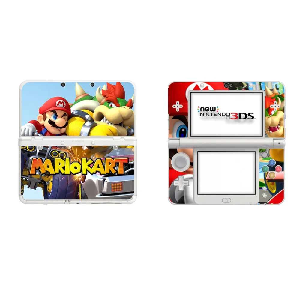 Винил Обложка Наклейка кожи Стикеры для новых 3DS защитные наклейки для новых 3DS винил кожи Стикеры протектор-для Супер Марио