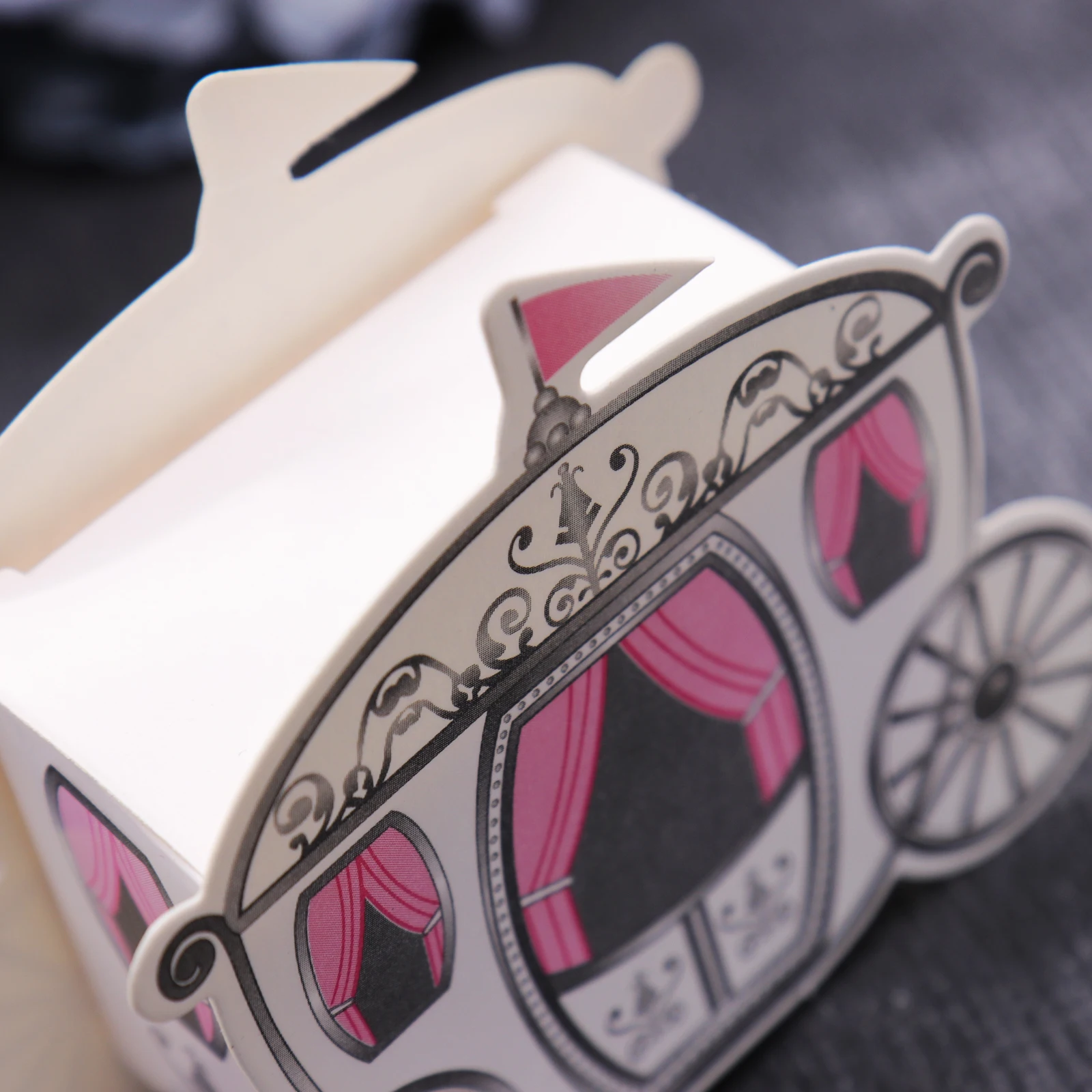 10 шт. Европейский Милая Сказка коробка для сладостей в виде кареты Свадебные