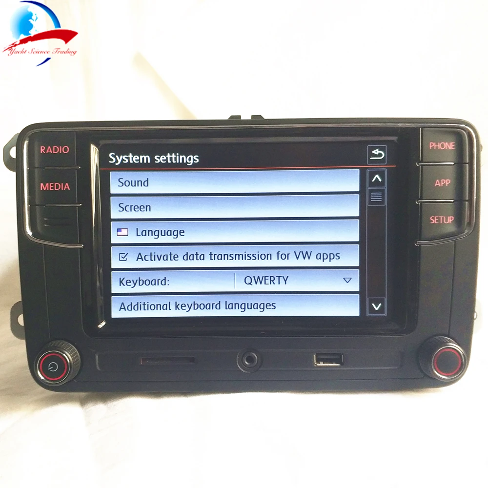 Новейшая стабильная версия FW5515 Android Auto Carplay RCD330 R340G Plus Noname радио для Tiguan Golf 5 6 MK5 MK6 Passat Polo 187B