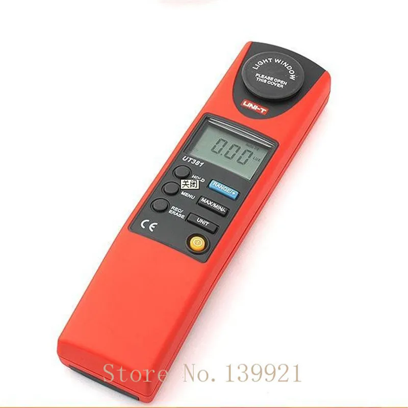Ручной цифровой люминометр UNI-T UT381/Luxmeter/Light Meter 0 ~ 20000Lux | Инструменты
