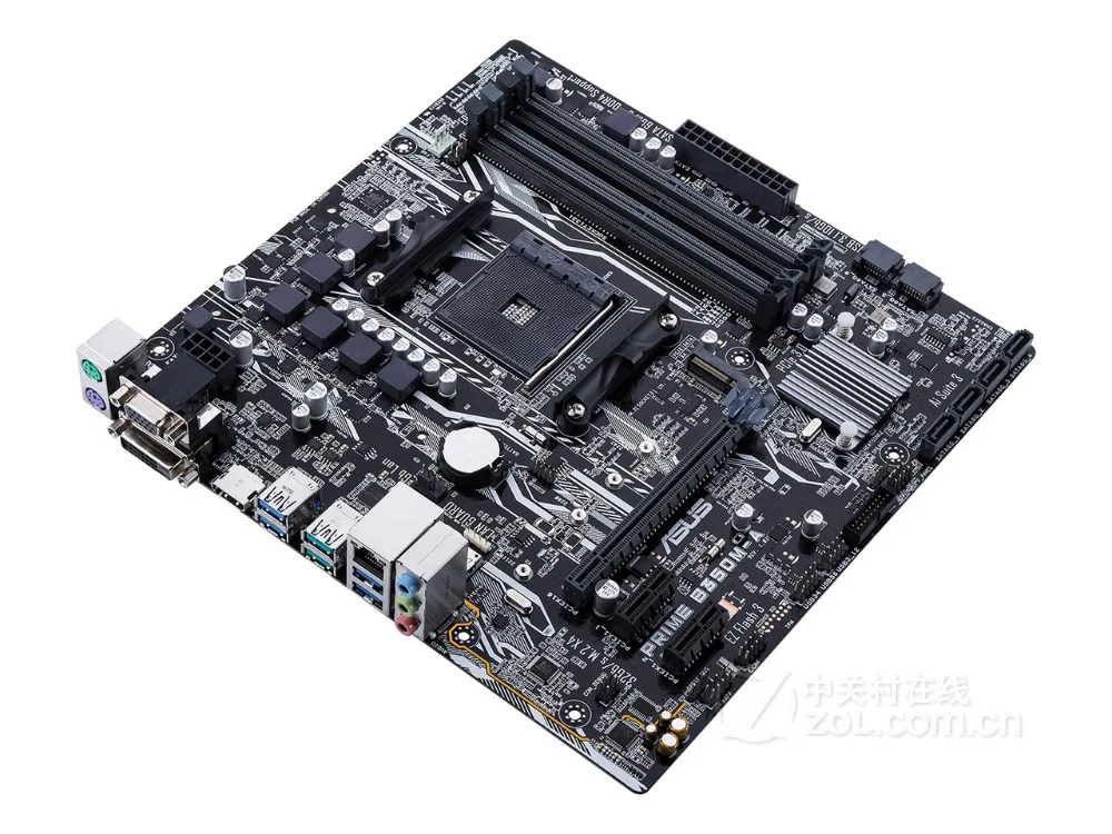 Новинка Материнская плата ASUS PRIME розетка AM4 DDR4 USB3.0 USB3.1 SATA3 HDMI DVI VGA 64 ГБ Настольная