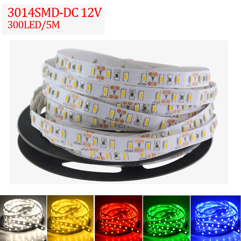 Светодиодный ленточный светильник 5 м гибкая неоновая СВЕТОДИОДНАЯ лента SMD 3014