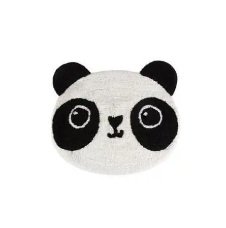 panda Дизайн панда/кошка/облако детская Нескользящая подушка игровой коврик европейский и американский детский дом украшение детское одеяло - Цвет: panda