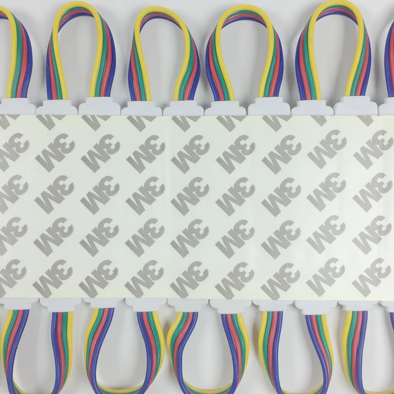 Новое поступление 10 шт./лот впрыск светодиодов 5050 RGB светодиодный модуль 1 5 Вт 12 В