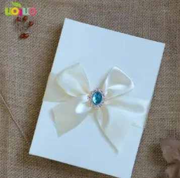 tied bow only Заказная 5X7 дюймов Пара фото напечатанная прозрачная акриловая Свадебная пригласительная карта - Цвет: tied bow only
