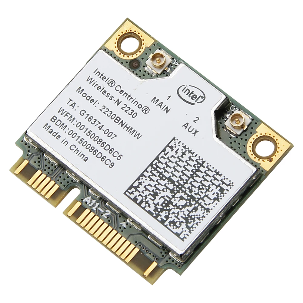 300 Мбит/с Wi-Fi+ BT 4,0 для Intel trantrino wireless-N 2230 2230BNHMW Беспроводной Wi-Fi Bluetooth Половина мини Pci-e Wlan сетевая карта
