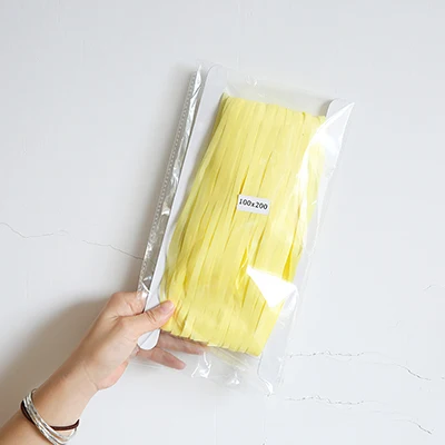 macaron yellow 2 м мишура дождь Твердые вечерние занавески День Рождения украшения для взрослых детей свадебные фотографии фон Fortnight Вечерние - Цвет: macaron yellow