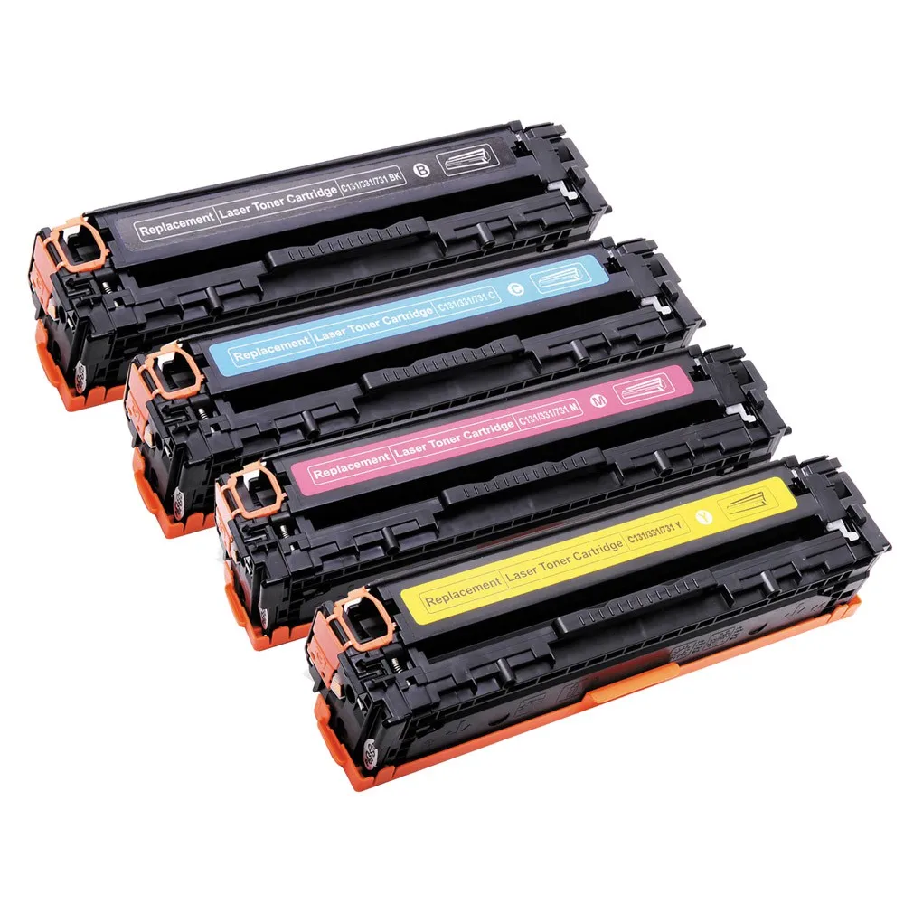 1400 BK 1500 C Y M Тонер картридж для страниц совместимый с Canon C131 331 731 LBP7100CN 7110CW MF8230CN