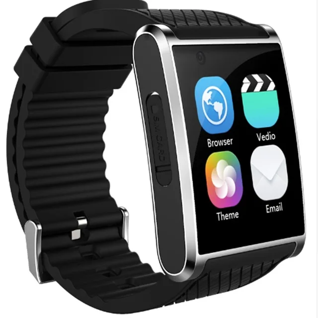 Серебристый SMARCENT X11 Smartwatch 4 Гб Встроенная память с 2,0 м Смарт-часы с камерой Поддержка 3g WI-FI gps MTK6580 смарт-Браслет фитнес-трекер Android 5,1 - Цвет: Серебристый