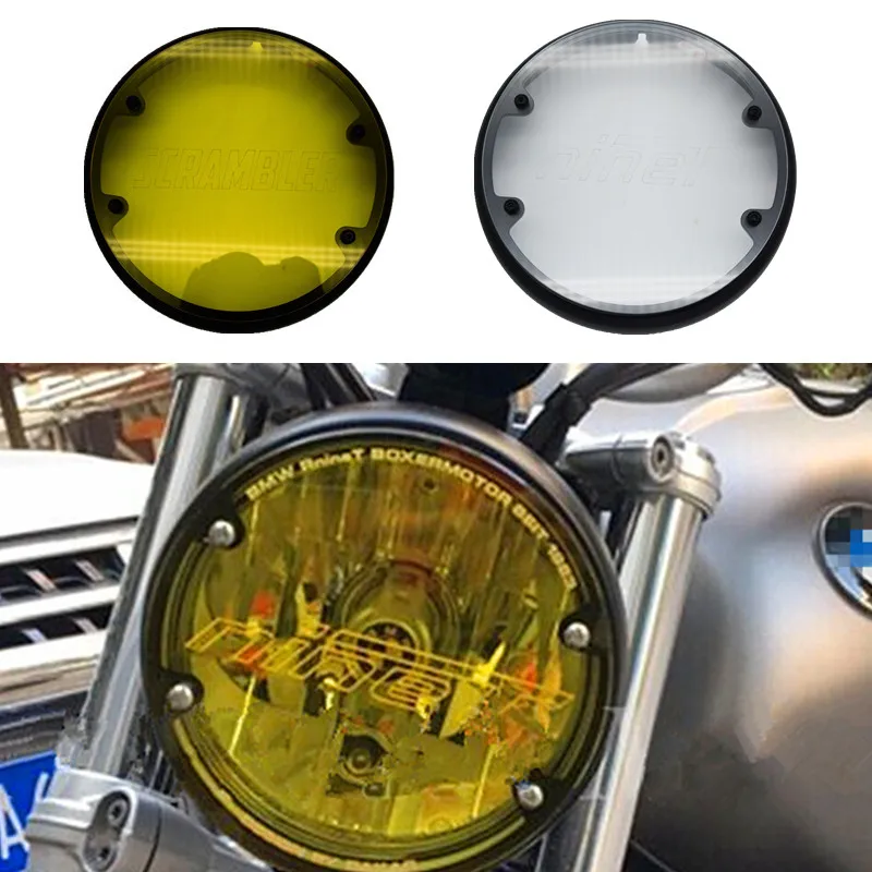 

New Front Housing led Headlight Headlamp Fairing Cover Case Protection Net Protector Guard for BMW R Nine T 9T Scrambler