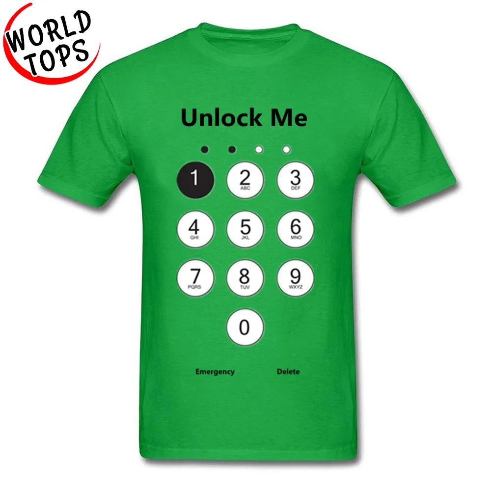 Высокое качество пользовательские футболки Unlock Me оранжевый принт цветные 100%