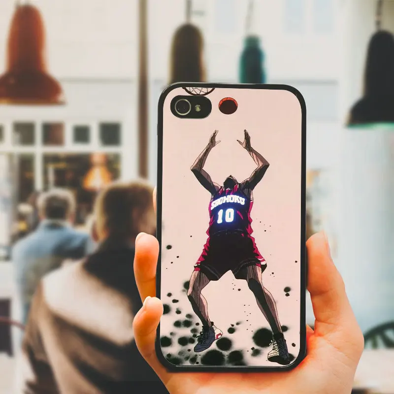 Горячий аниме Slam Данк чехол для ПК Жесткий пластиковый Чехол iphone 8 7 6 S Plus X XR XS Max 5s 5
