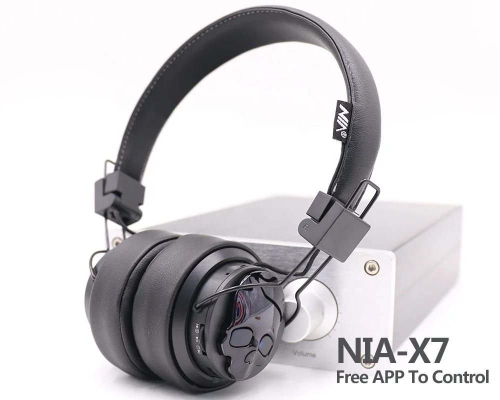 Беспроводные стереонаушники Wirelsee Stereo NIA Bluetooth X7 новая версия классные наушники с