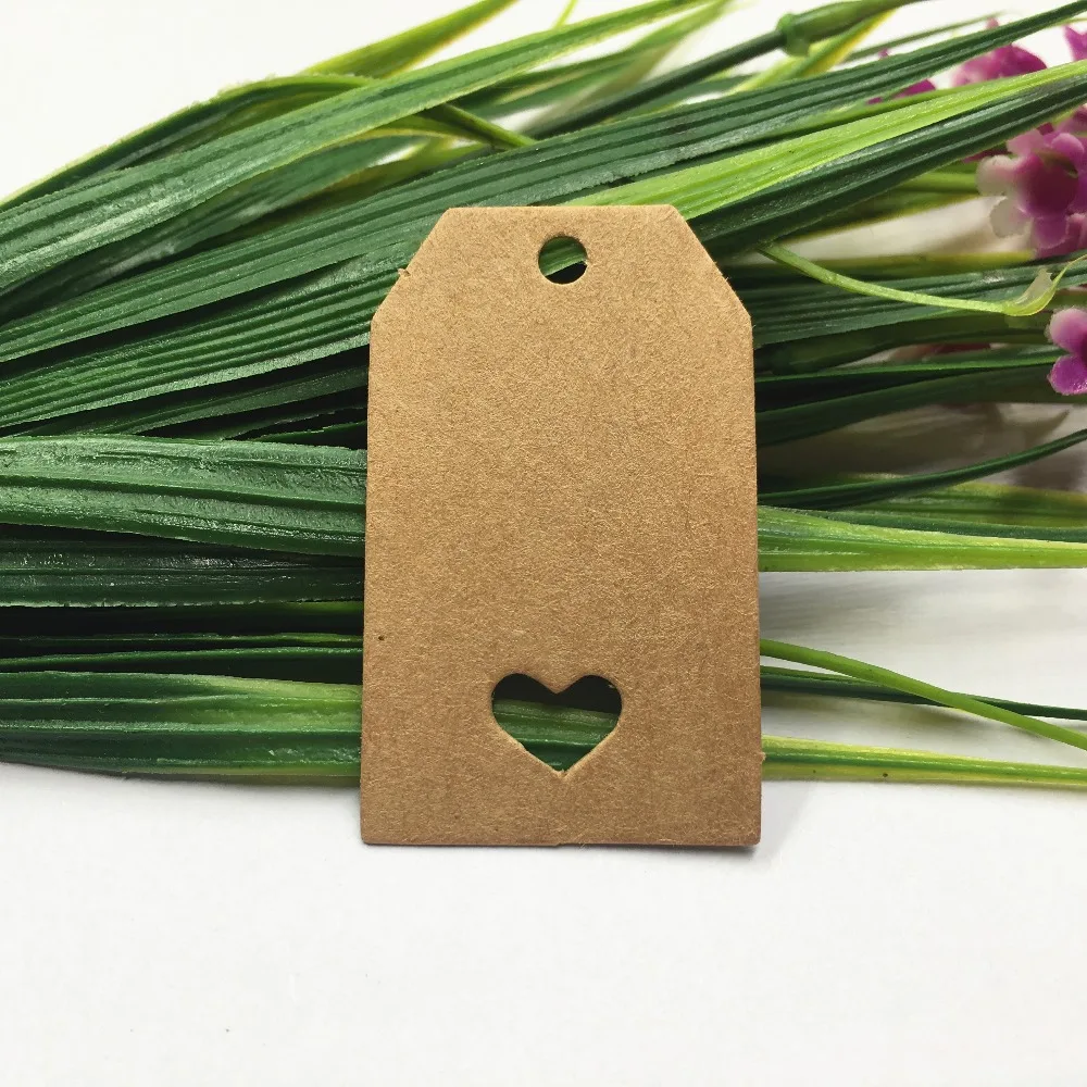 100 шт. бумажные подвески для упаковки цветов и косметики|Упаковка стойки