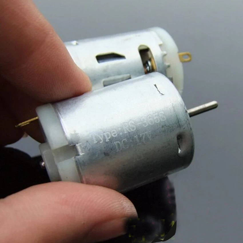 1 шт. модель RS 365S с Piezoresistor DC Высокоскоростной магнитный двигатель 12В высокого