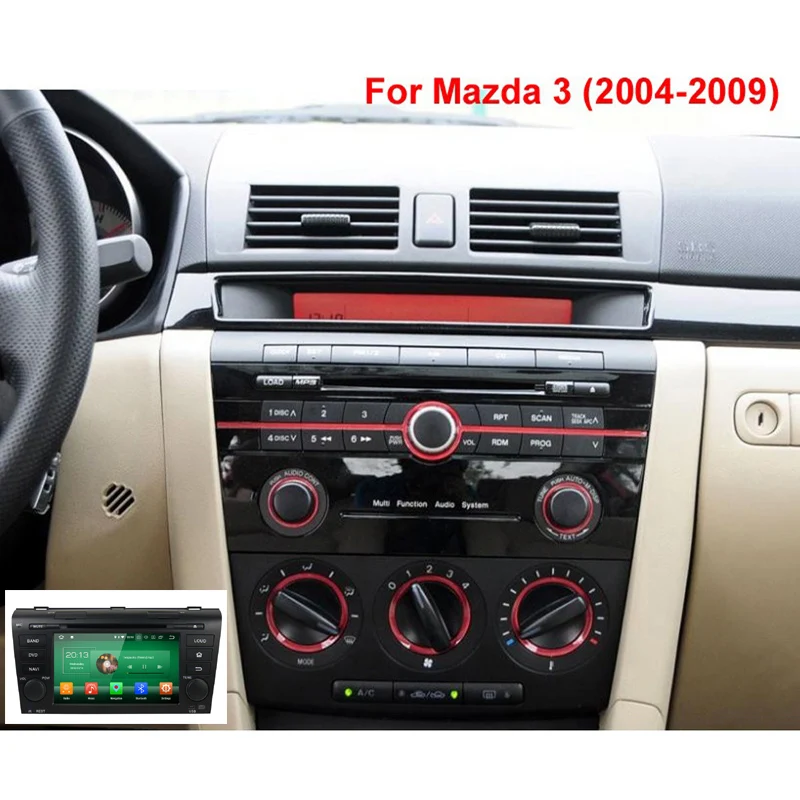 4G RAM1024 * 600 Octa Core Android 8 0 подходит для MAZDA 3 MAZDA3 2004 2005 2006 2007 2008 2009 Автомобильный DVD Плеер