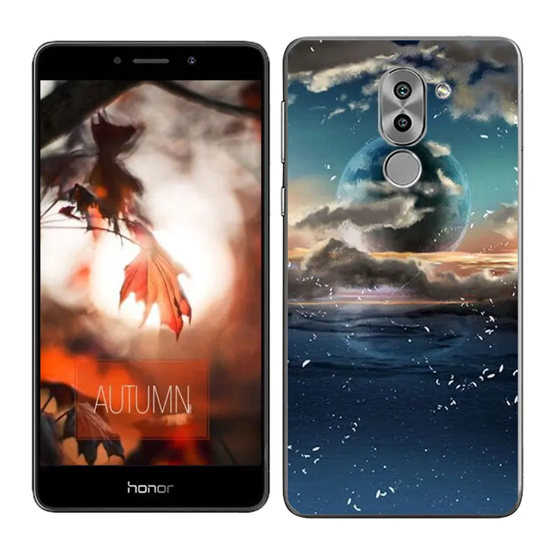Чехол для телефона Huawei Honor 6X чехлы 5 дюйма задняя крышка блестящий рисунок GR5 2017 Mate
