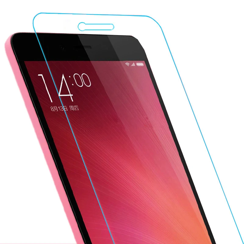 Amazing 9H 0 3 мм 2.5D нанометр закаленное стекло Защита для экрана XIAOMI REDMI NOTE 2 4G LTE HONGMI
