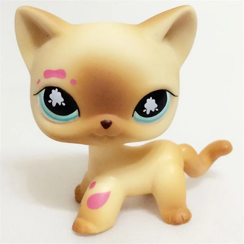 Lps Pet Shop игрушка короткошерстная полоса Кот кокер спаниель Great Dane Lps фигурка классический подарок косплей лучший РЕДКИЙ