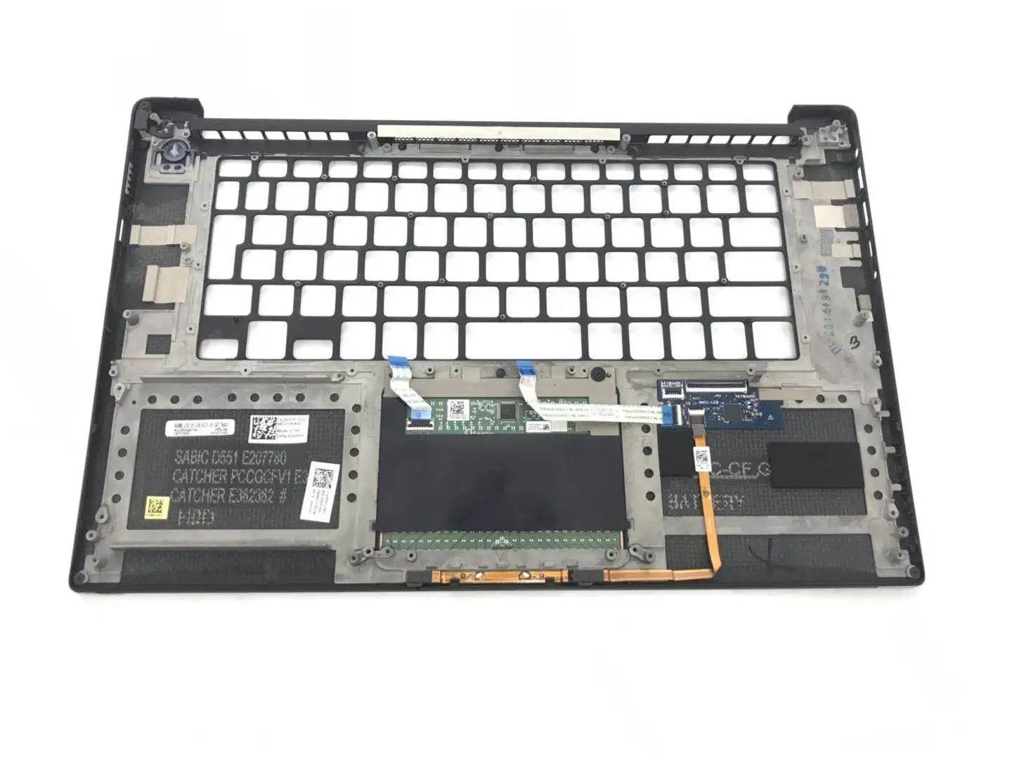 / чехол с подставкой для рук для Dell XPS 15 9550, корпус клавиатуры, верхний чехол UK 0WKFHP+ тачпад