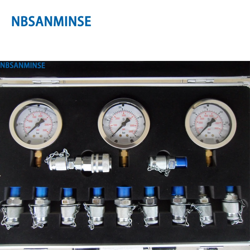 Испытательная коробка высокого давления NBSANMINSE SM16256 для судов экскаваторов