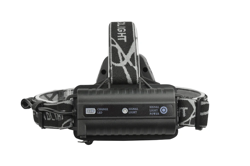 USB перезаряжаемая фара светодиодный супер яркий CREE XML-5* T6 7 светодиодный налобный фонарь красный Головной фонарь 20000 люмен светодиодный фонарик 2*18650