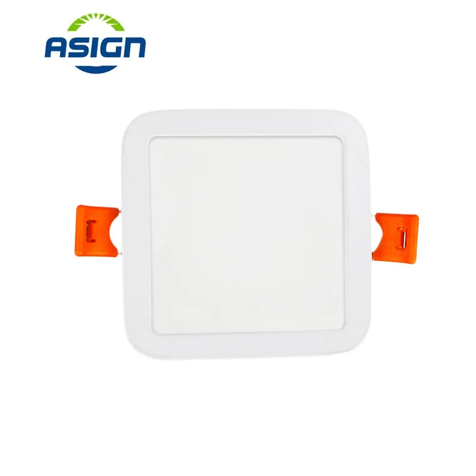 Светодиодный ная панельная лампа осветительный прибор 6 Вт 12 18 24 алюминиевая