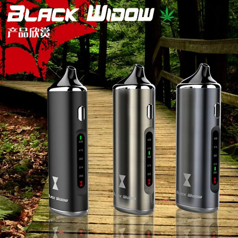 Оригинальный Kingtons травяной вапоризатор Черная Вдова vapor box mod vaporizador сухой vape