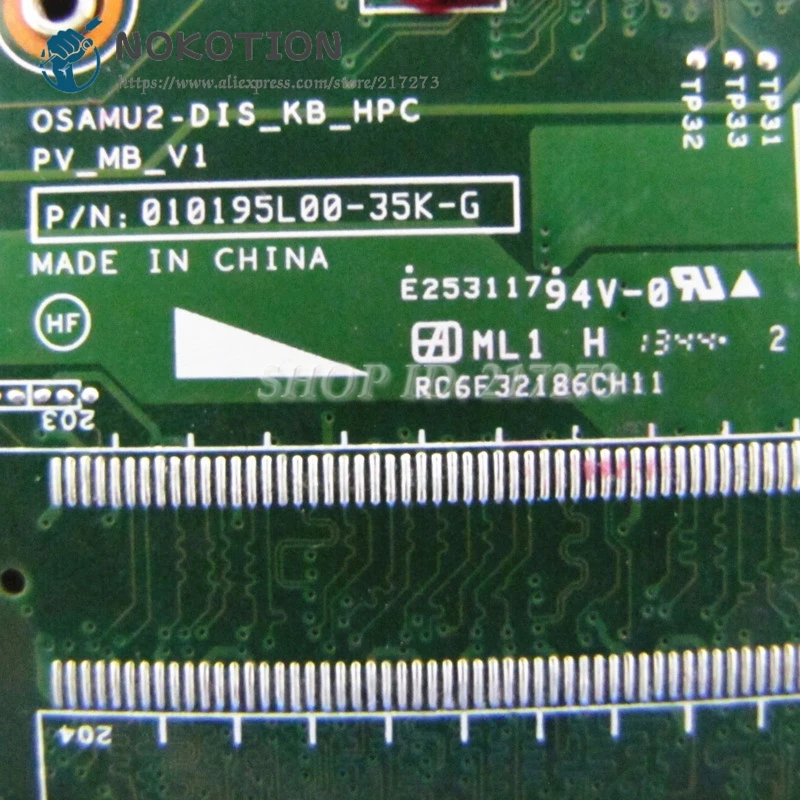 NOKOTION 747148-501 747148-001 аккумулятор большой емкости для hp 255 G2 15-D Материнская плата ноутбука 01019BG00-491-G основная плата A4-5000 Процессор DDR3