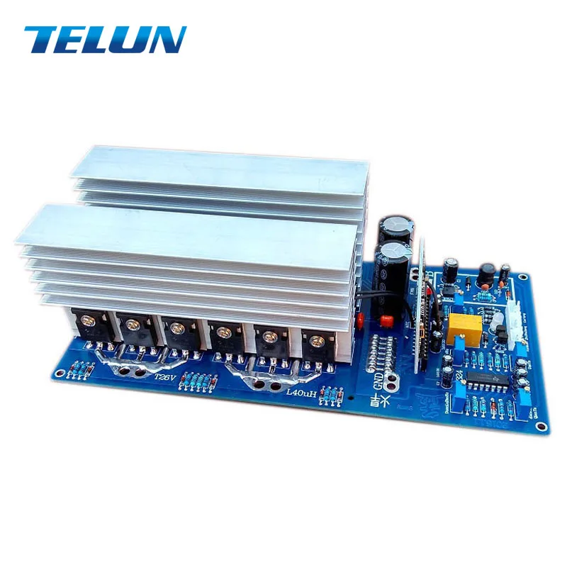 TELUN 3000 Вт 5000 Вт 5500 Вт DC24V/36 В/48 В к AC 220 В чистая Синусоидальная плата инвертора/плата инвертора частоты резервного питания
