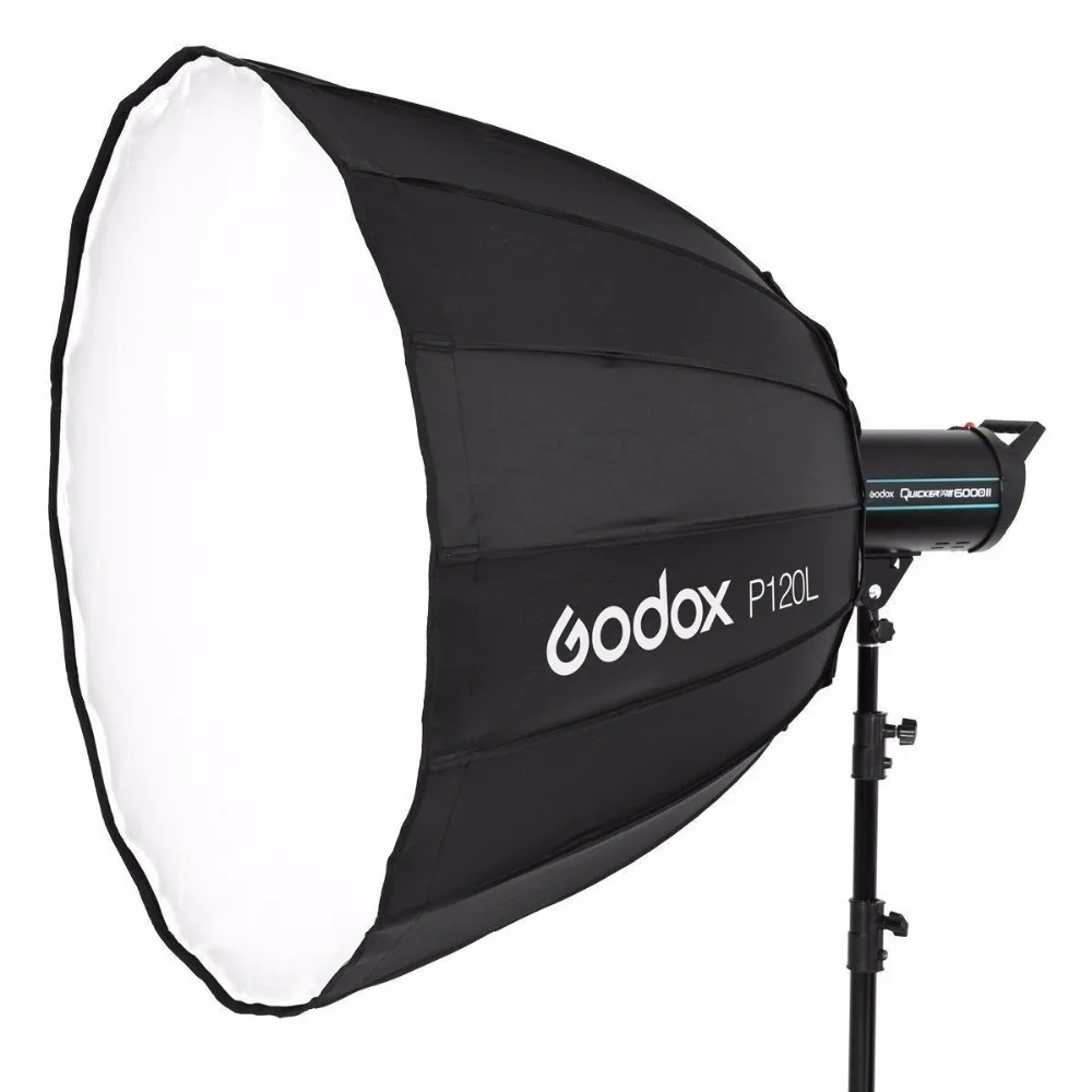 Godox P120L 120 см отражатель параболический софтбокс накидка коробка для Bowens